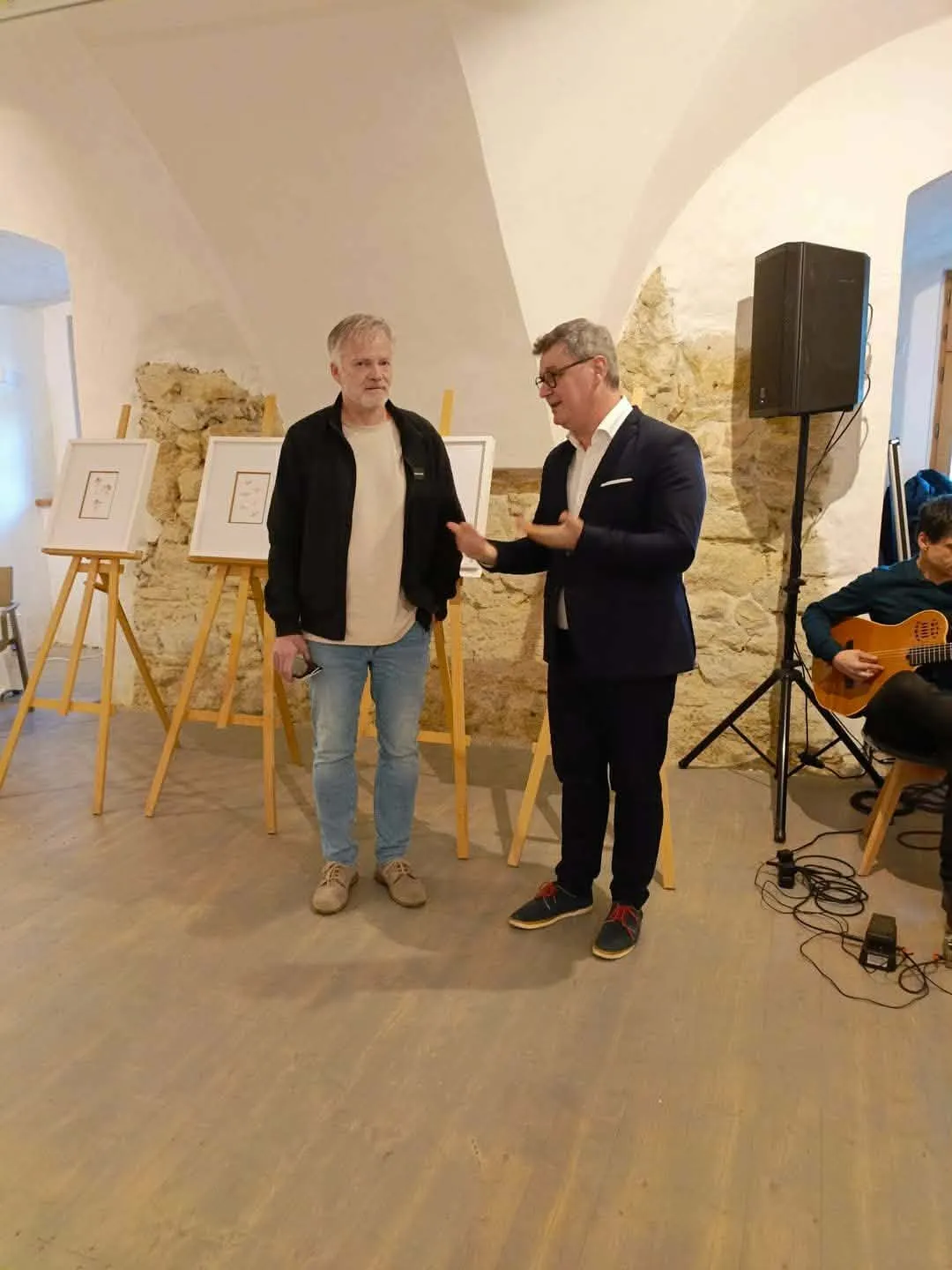 Otvorenie výstavy v galérii