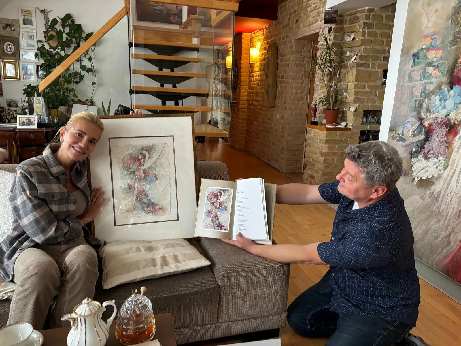 Martin Augustín pri prezentácii diela a knihy