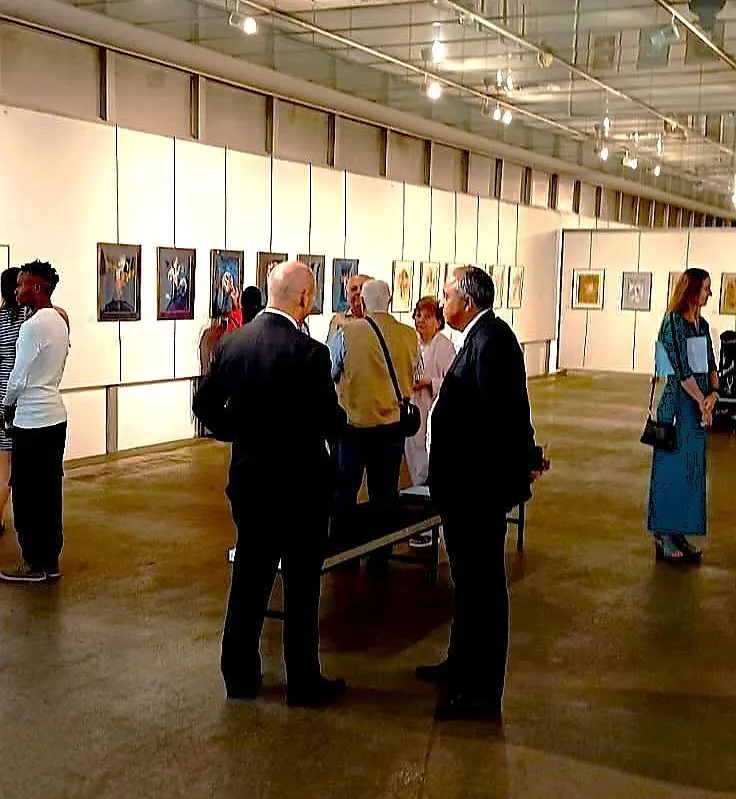 Vernisáž v galérii