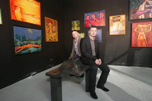 Martin Augustín, Andrej Augustín na výstave v River Gallery v Bratislave